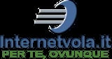 IntervolKern logo featuring blue arrow pointing right with stacked lines and green underline
