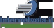 IntervolKern logo featuring blue arrow pointing right with stacked lines and green underline